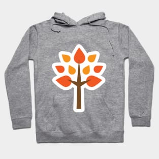 Cool graphic color tree plant print t-shirt Hoodie